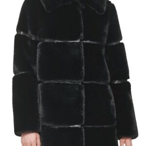 Karl Lagerfeld Black Teddy Jacket